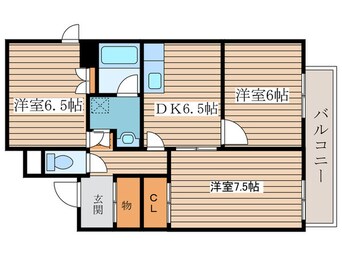 間取図 ロイヤル牛巻第一