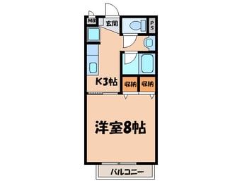 間取図 Surplus One 栄山