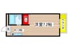 サニ－サイド 1Kの間取り