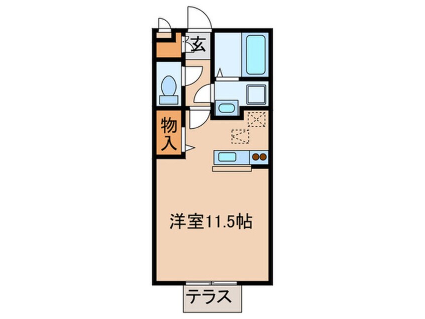 間取図 エクセレント若宮A棟