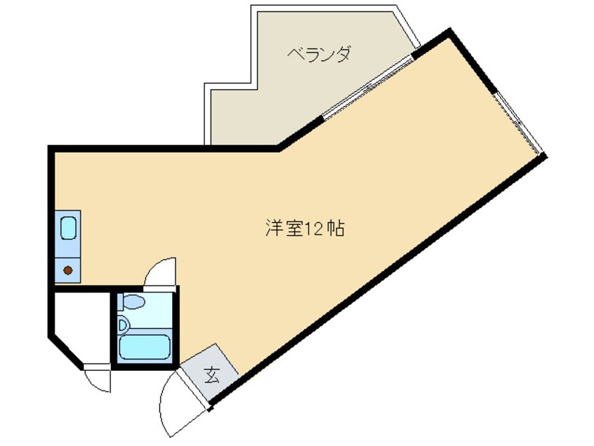 間取図 JMｵｵﾓﾘ