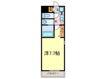 間取図 モラリエ西高蔵