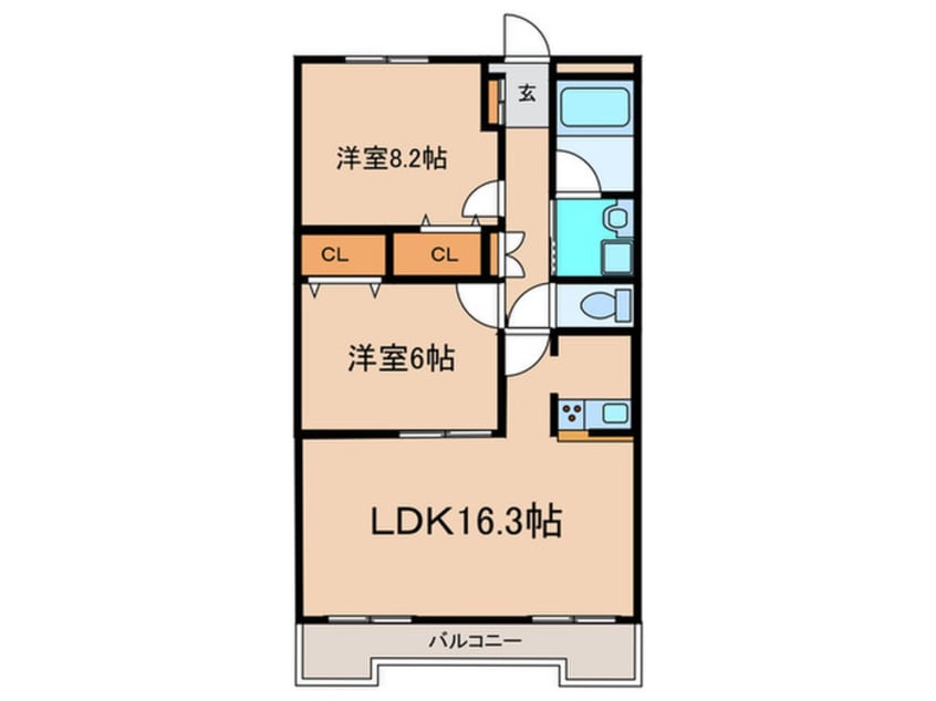 間取図 ロイヤルスクエア