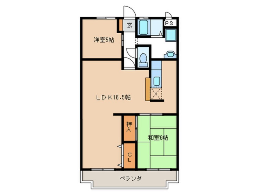 間取図 第２サンシャインマンション