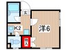 ＨＫマンション大塚 1Kの間取り