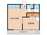 浅井マンション 1LDKの間取り