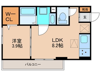 間取図 クレール