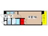 ビハ－ラ白壁 1Kの間取り