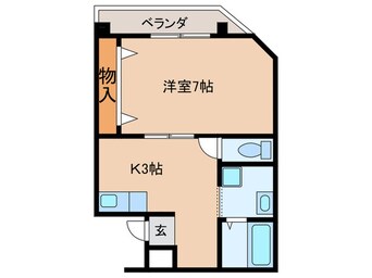 間取図 エクセレンス勝川