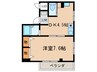 エクセレンス勝川 1DKの間取り