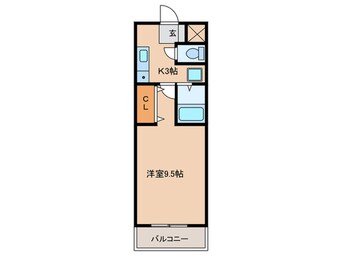 間取図 A・City明治本町