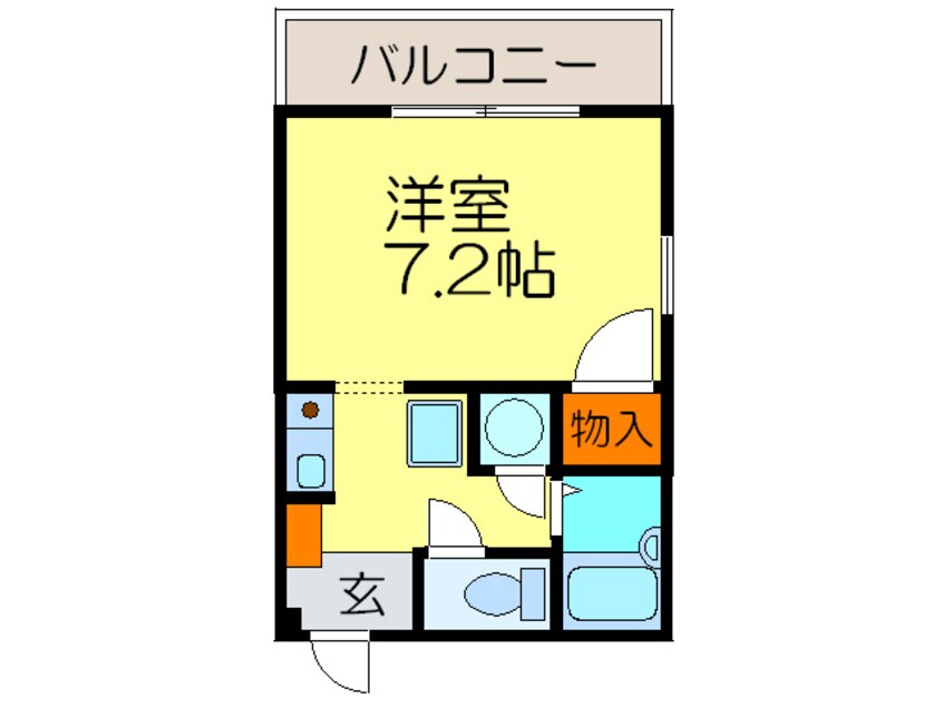 間取図 セントラルハイツⅡ