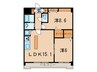 Ｐｉｏｎｅ覚王山 2LDKの間取り