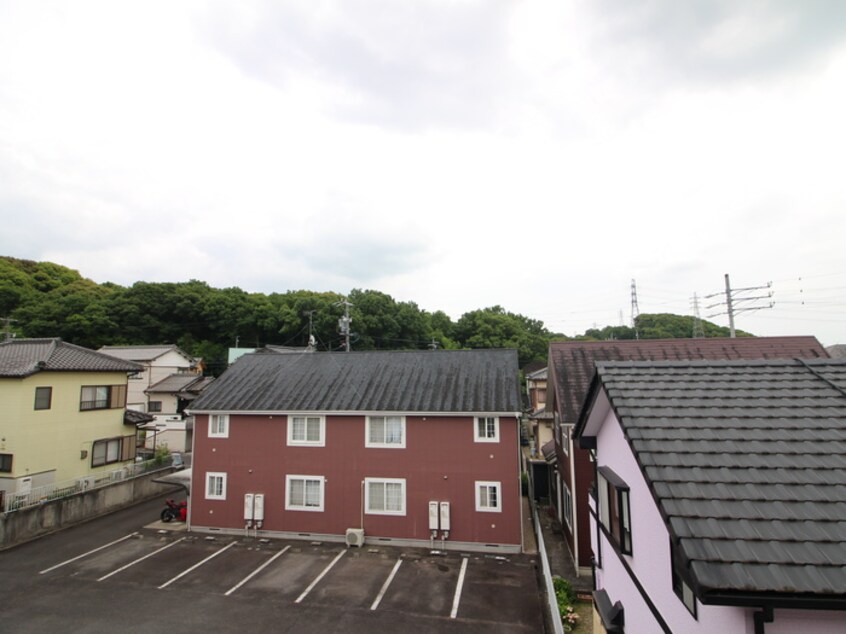 室内からの展望 レイクヒルズマンション