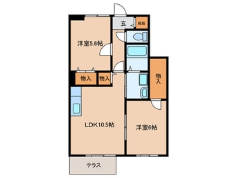 間取図 カ－サリ－ヴァ