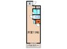 メゾン坂下 1Rの間取り