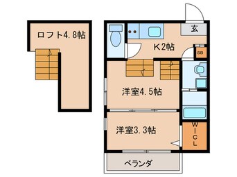 間取図 ヴィラ黒川