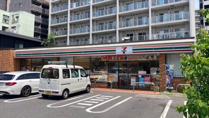 セブンイレブン新栄2丁目南店(コンビニ)まで24m エスリード新栄プライム（1007）
