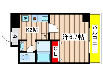 間取図 ステ－ジ橦木