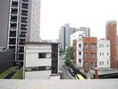 室内からの展望 ステ－ジ橦木