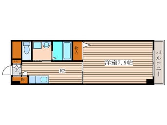 間取図 エアロスペース鶴田