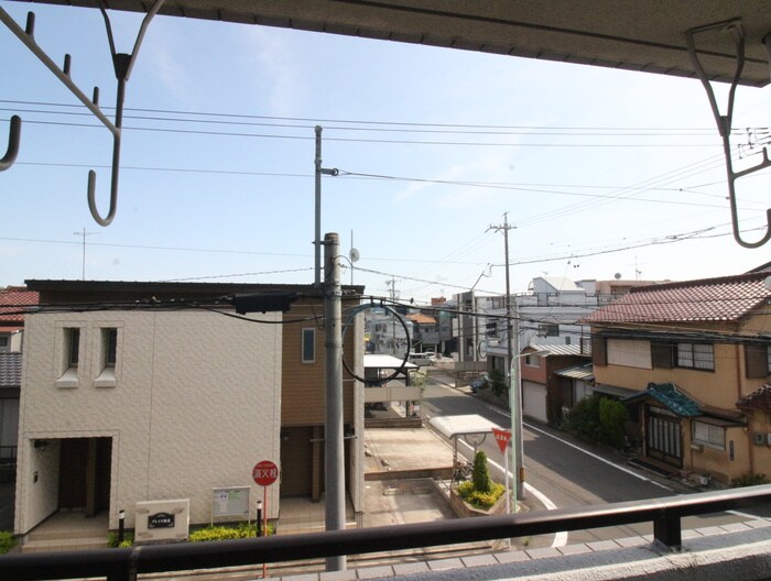 室内からの展望 エアロスペース鶴田