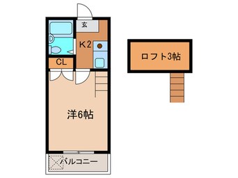 間取図 アルシャイン岡崎２