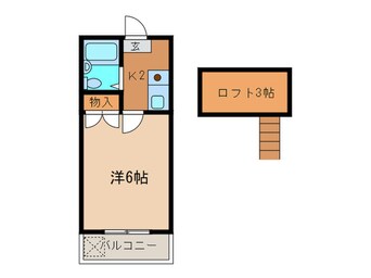 間取図 アルシャイン岡崎２