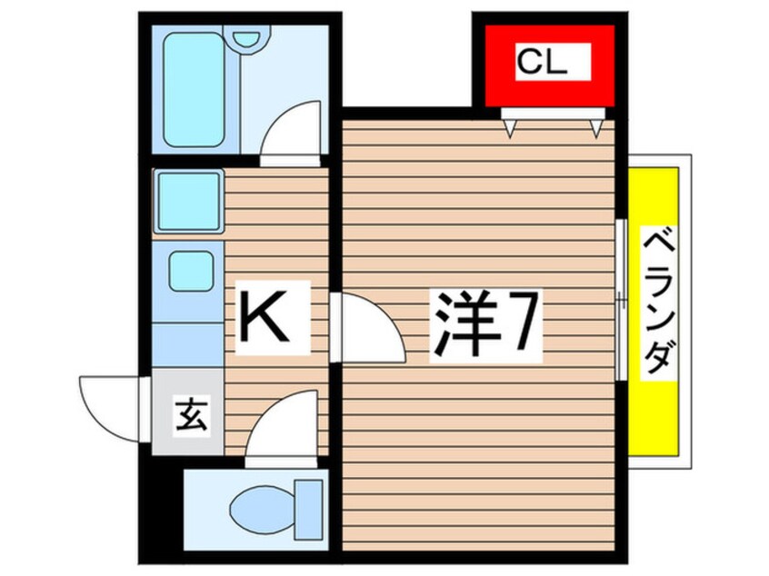 間取図 ハイツアイカ春岡