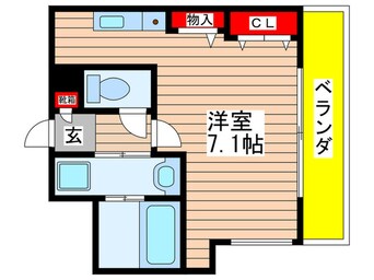 間取図 アクアキャニオンＨＡＲＡ