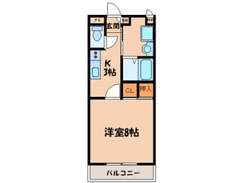 間取図 ＷＩＮＧ　ＨＩＬＬＳ