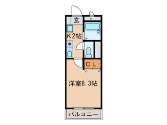 間取図 第３アイオ－キャッスル