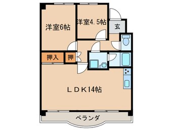 間取図 庄内パークハイツ