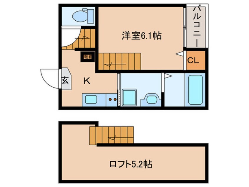 間取図 ハーモニーテラス平安Ⅱ