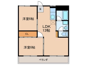 間取図 第一丹羽マンション