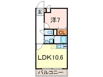 間取図 プリミエール塩付通