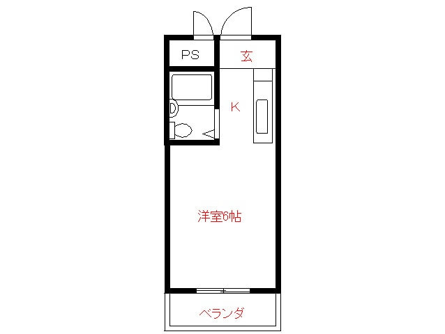 間取り図 ド－ル青峰通