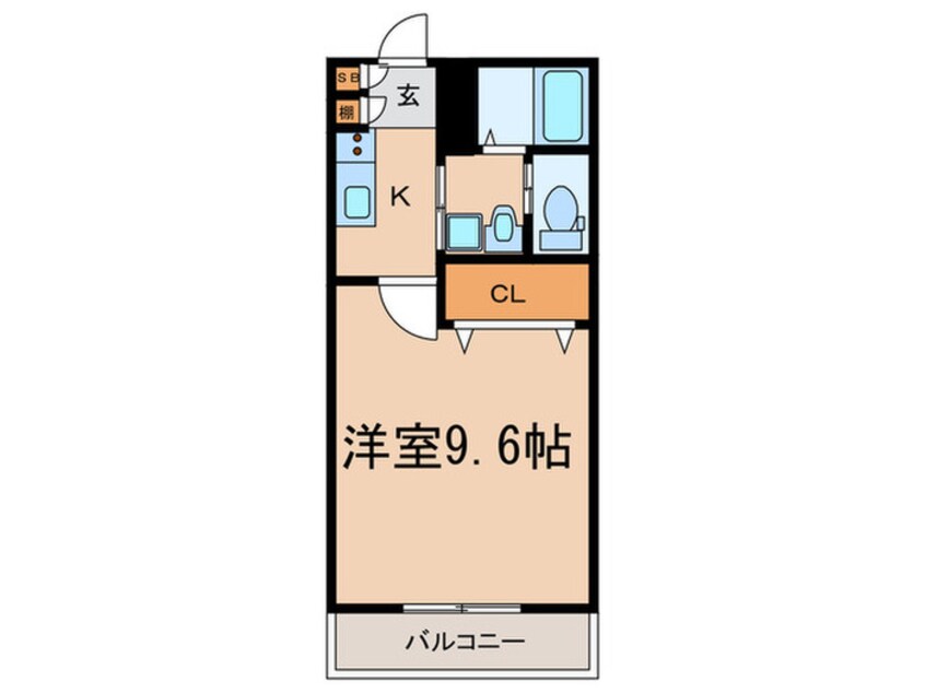 間取図 ブルーハイツ２号館