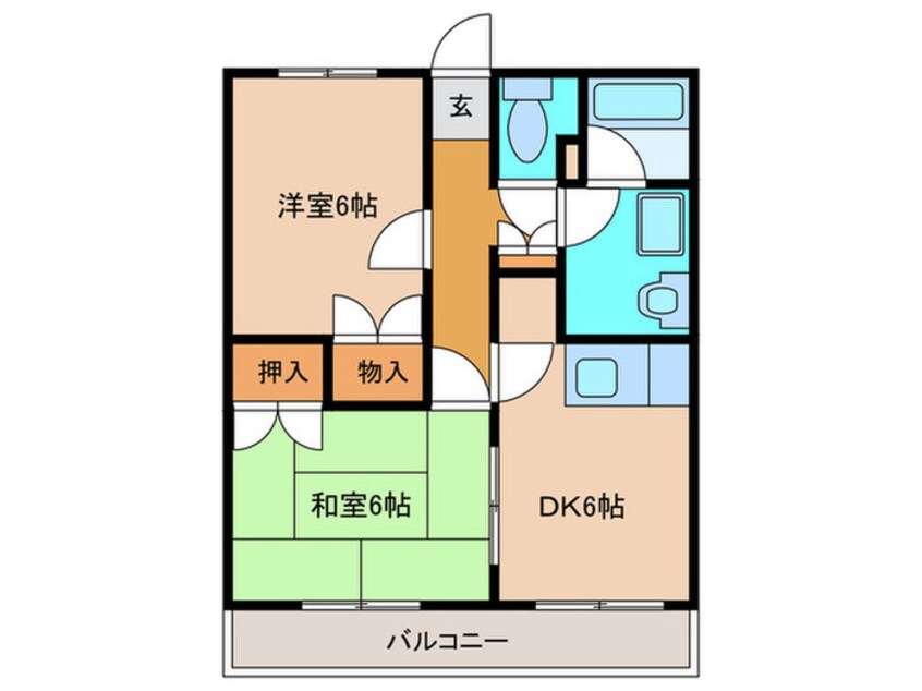 間取図 ロイヤルマンション