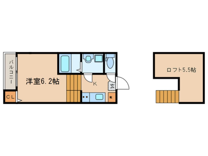 間取図 ハーモニーテラス　井の森町