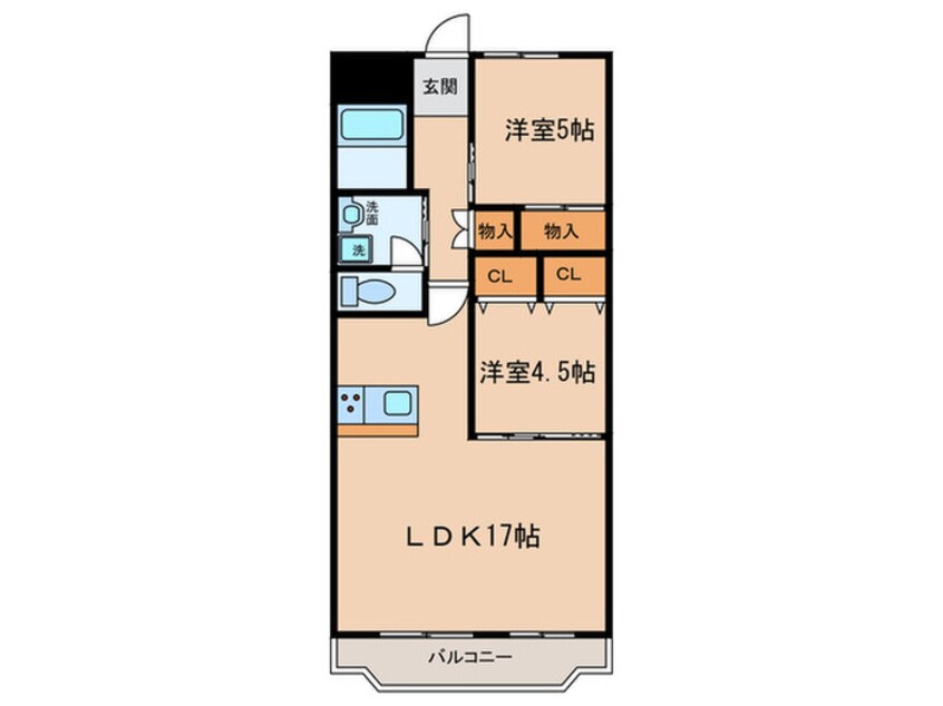 間取図 明正雅ハイツ