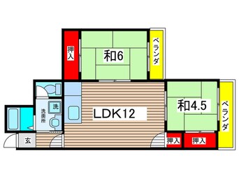 間取図 メゾン吹上