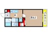 ＣＲＥＡ 1Kの間取り