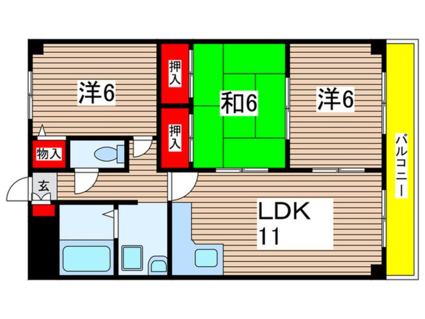 間取図 ハイム御器所