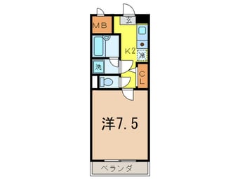 間取図 リエス白鳥
