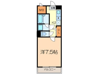 間取図 リエス白鳥