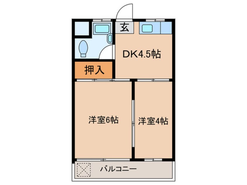 間取図 マンションつくば