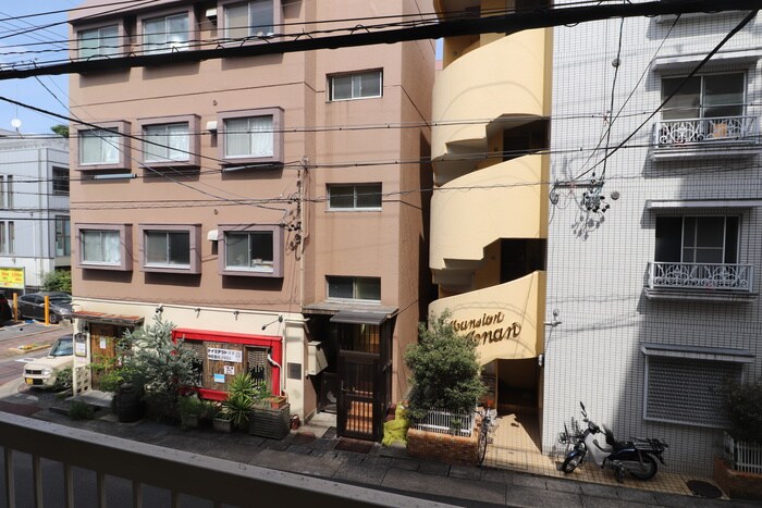 室内からの展望 マンションつくば