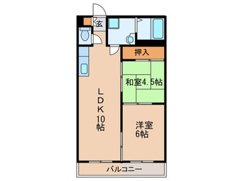 間取図 ハウス大屋敷