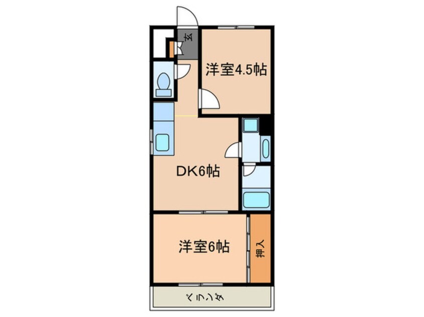 間取図 ハウス大屋敷